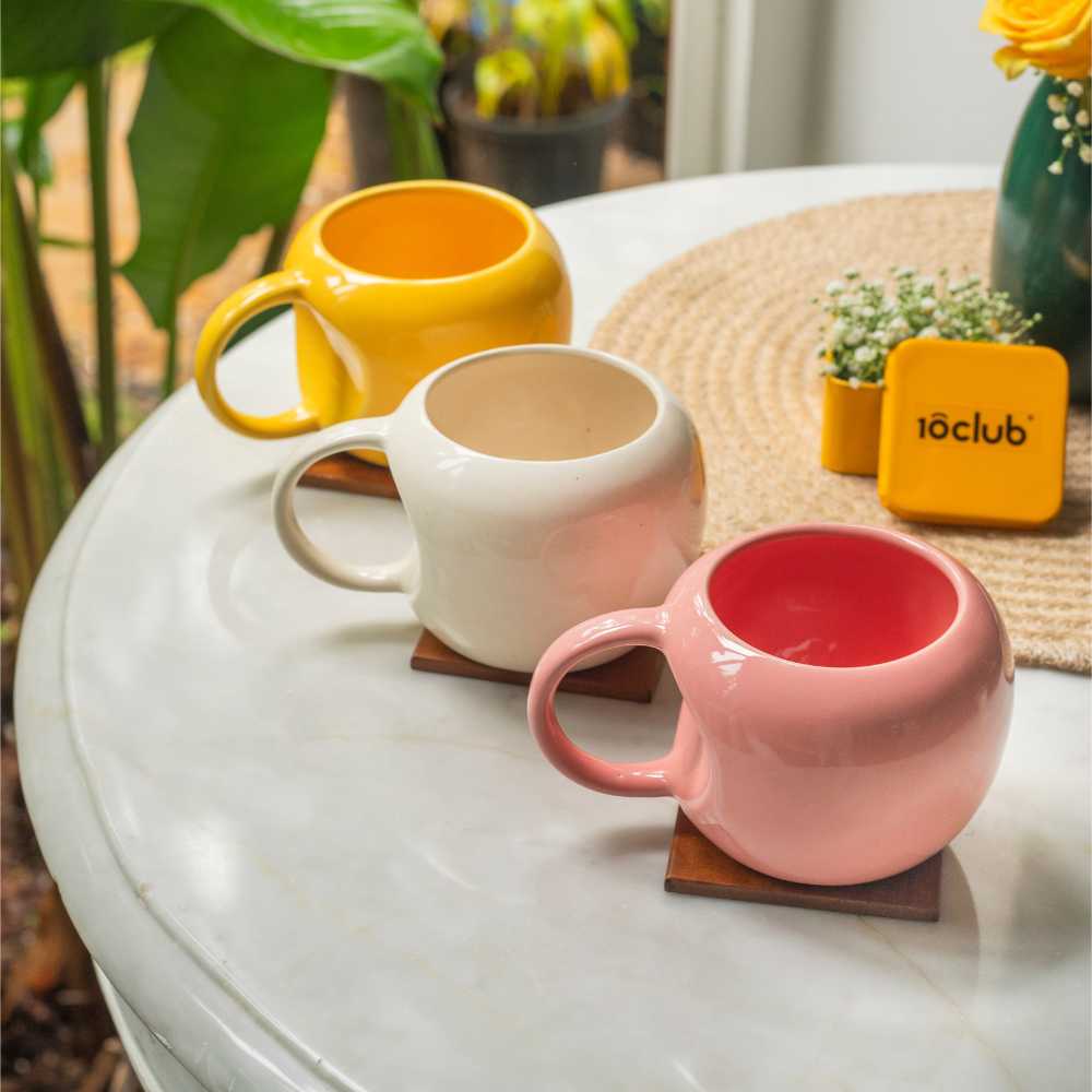 Curved Ceramic Mug - Image 4