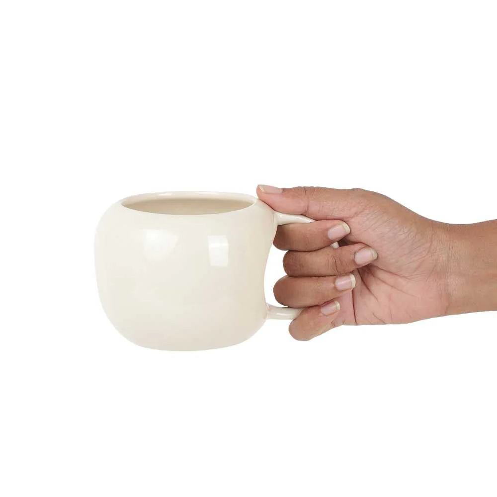 Curved Ceramic Mug - Image 7