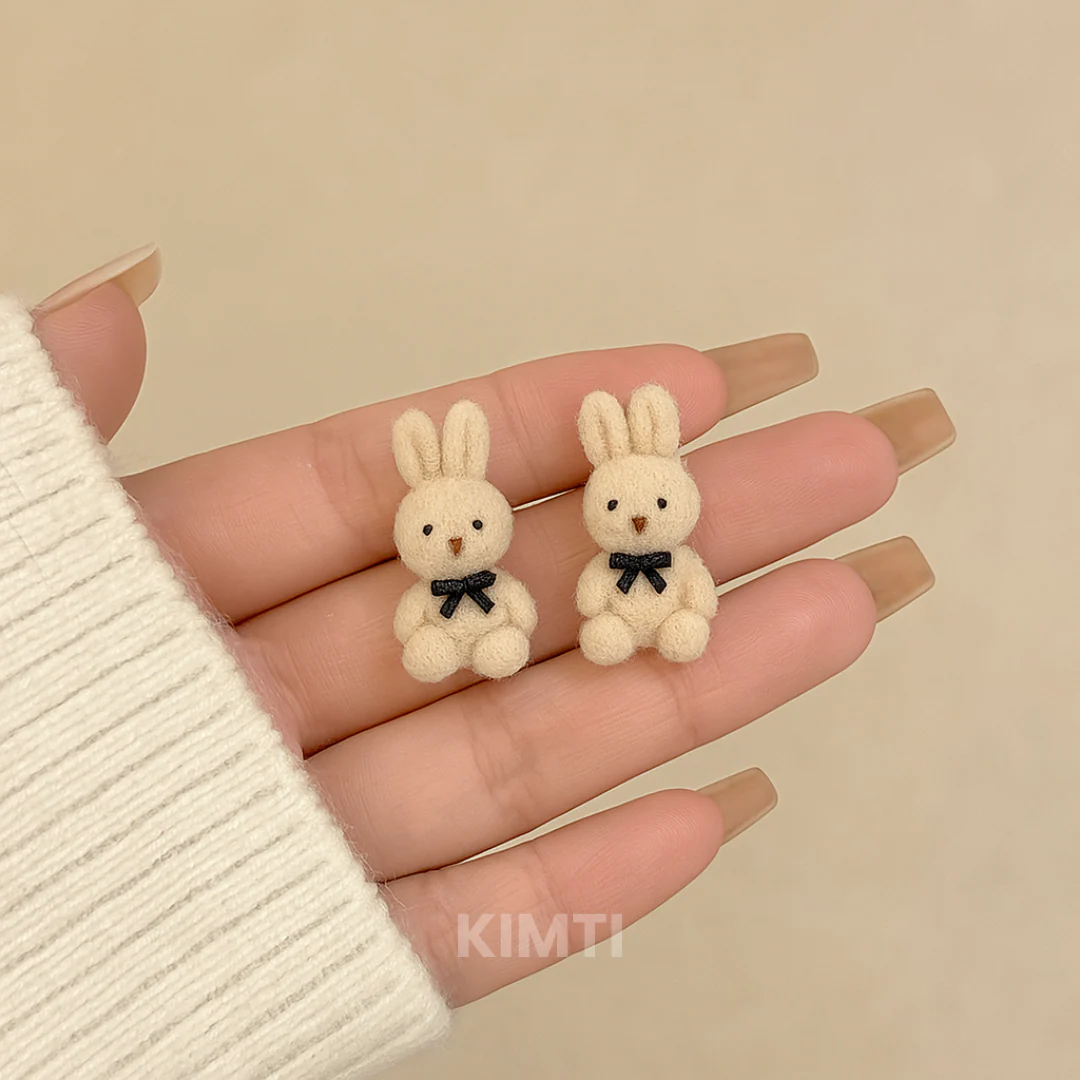 Cute Bunny Stud Earring — Buy Any 5 for Rs. 599 - Image 4