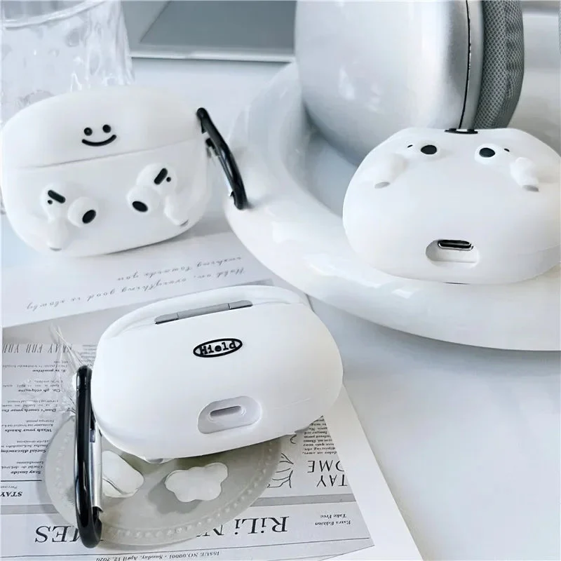Cute Cartoon with Airpods Cover for Apple AirPods - Premium Silicone Case (Limited Edition) - Image 10