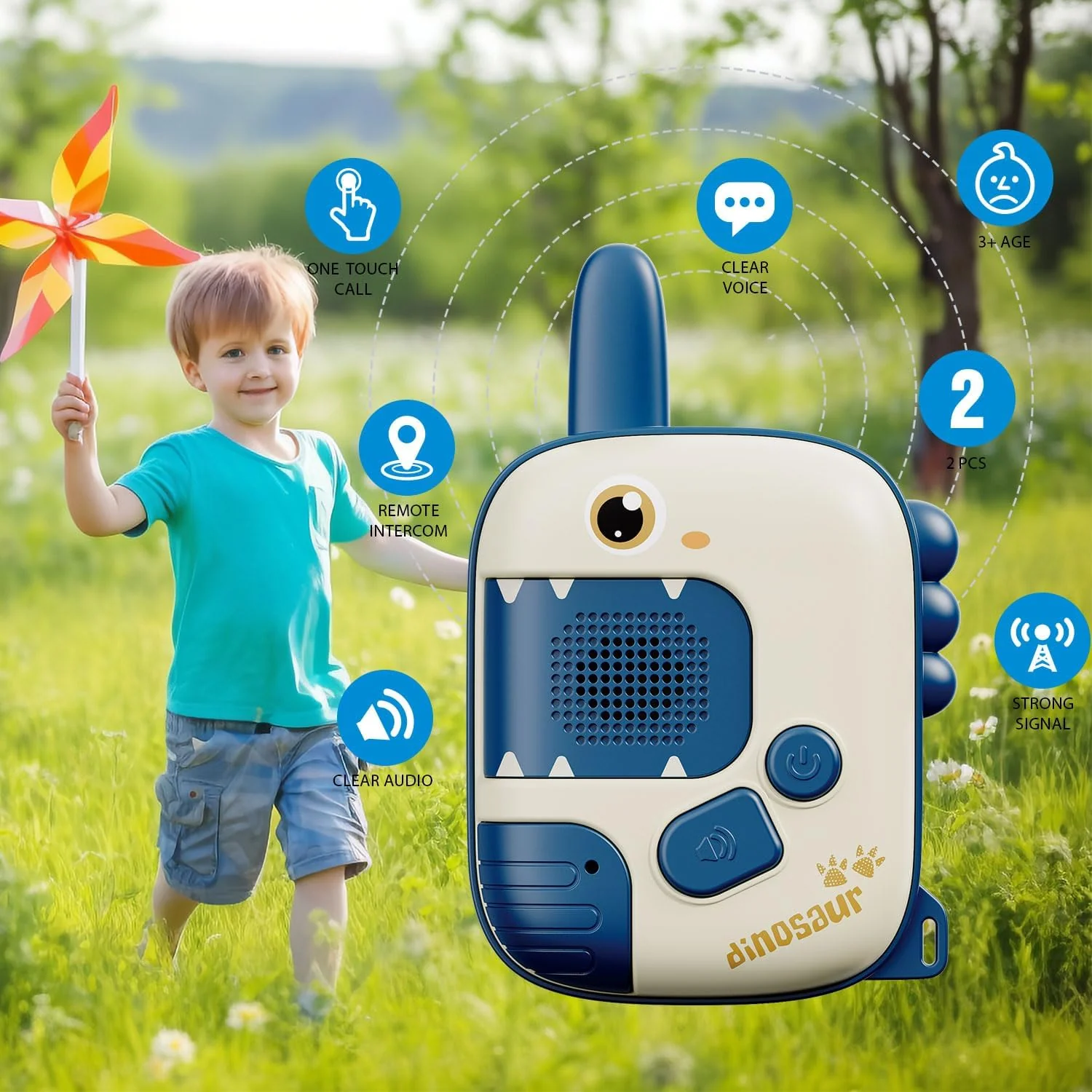 Cute Design Walkie Talkies - 2-Way Radio Toy for Adventures & Games - Image 5