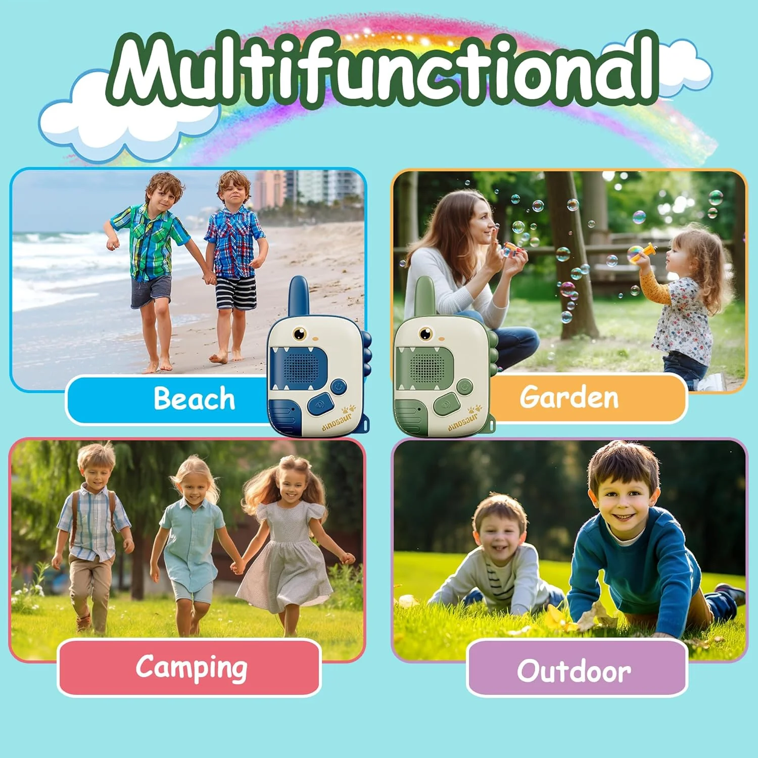Cute Design Walkie Talkies - 2-Way Radio Toy for Adventures & Games - Image 6