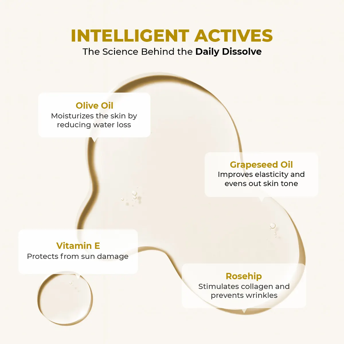 Daily Dissolve Oil Cleanser | Makeup Remover | 130 ml | HP - Image 3