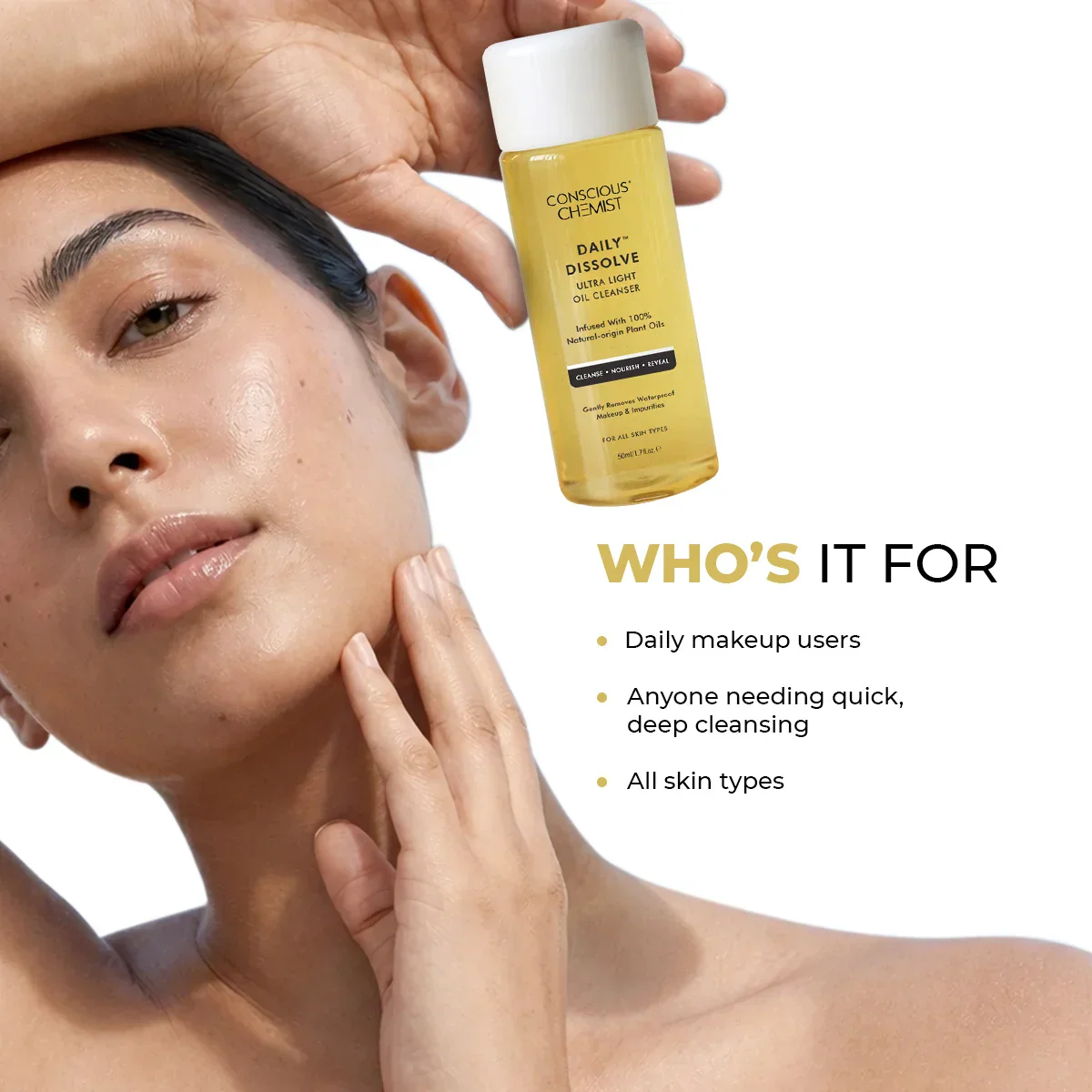 Daily Dissolve Oil Cleanser Mini | Makeup Remover | Flash Sale - Image 6