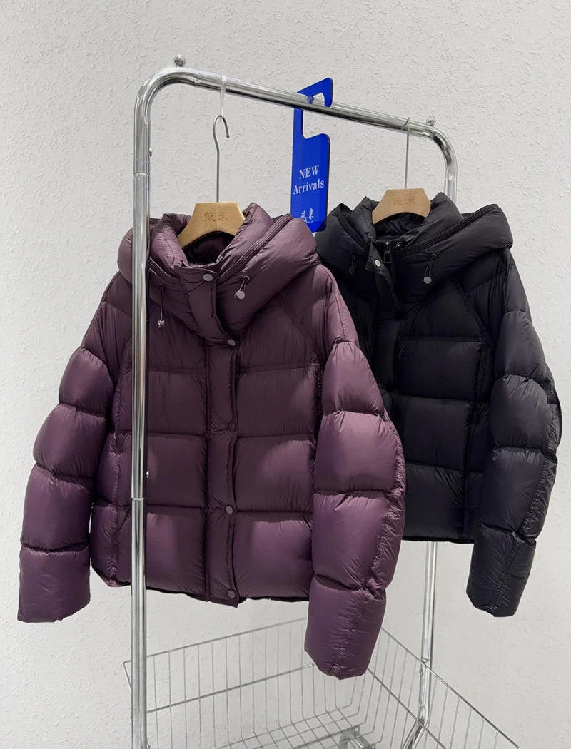 Dakota Puffer Jacket With Hoodie - Image 16