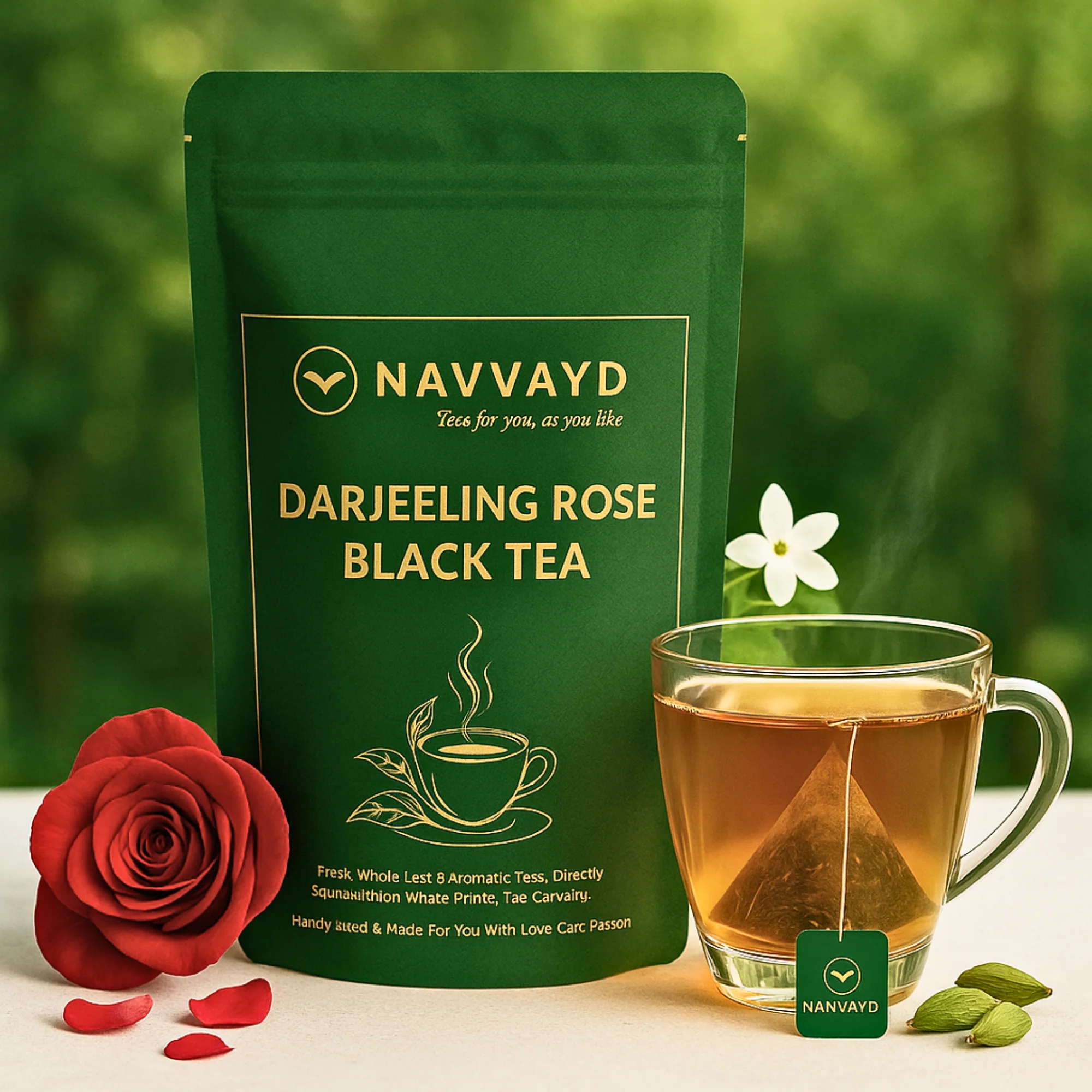 Darjeeling Rose Black Tea - Teabags - Image 8