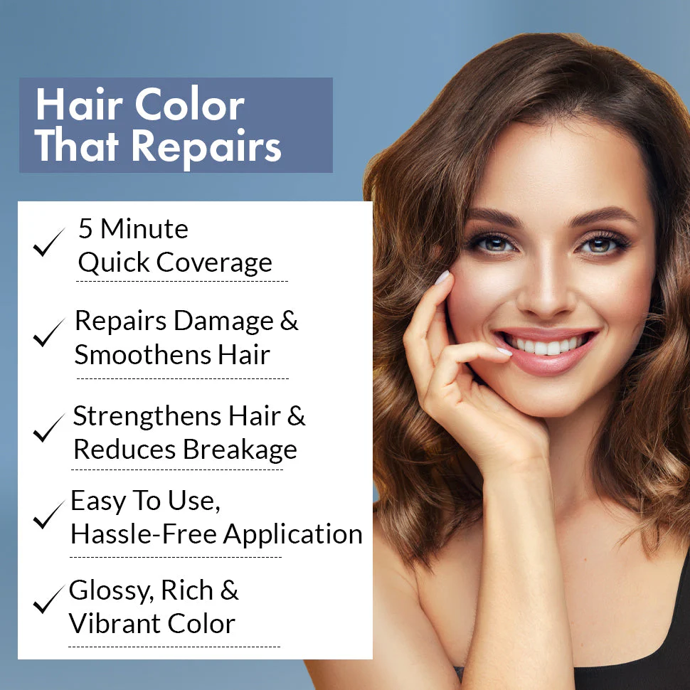 Dark Brown Coloring Shampoo, Pack of 3 - 80ml each - Image 4