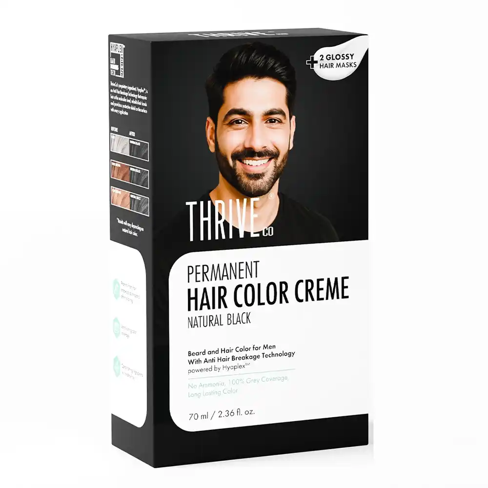 Dark Brown Permanent Hair Color Creme, 70 ml - Image 2