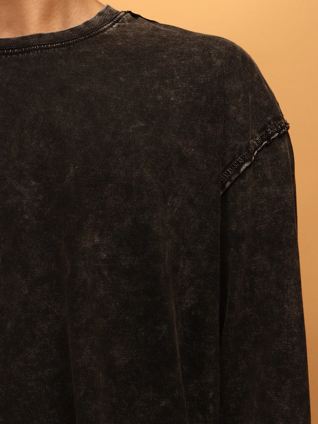 Dark Wave * ACID WASH SWEATSHIRT #8 - Image 3