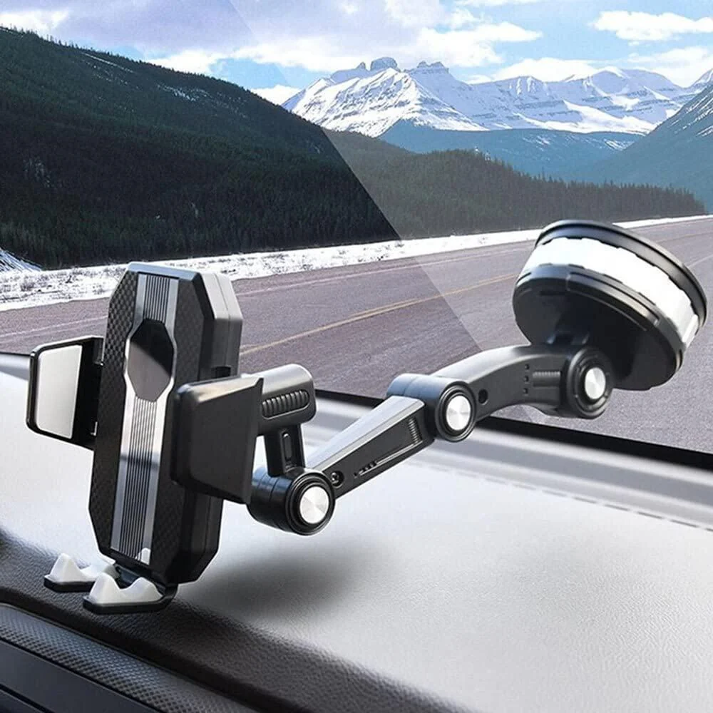 Dash360: 360° Rotating Suction Phone Holder with Strong Grip for Car Dashboard & Windshield – Universal Mobile Mount - Image 10
