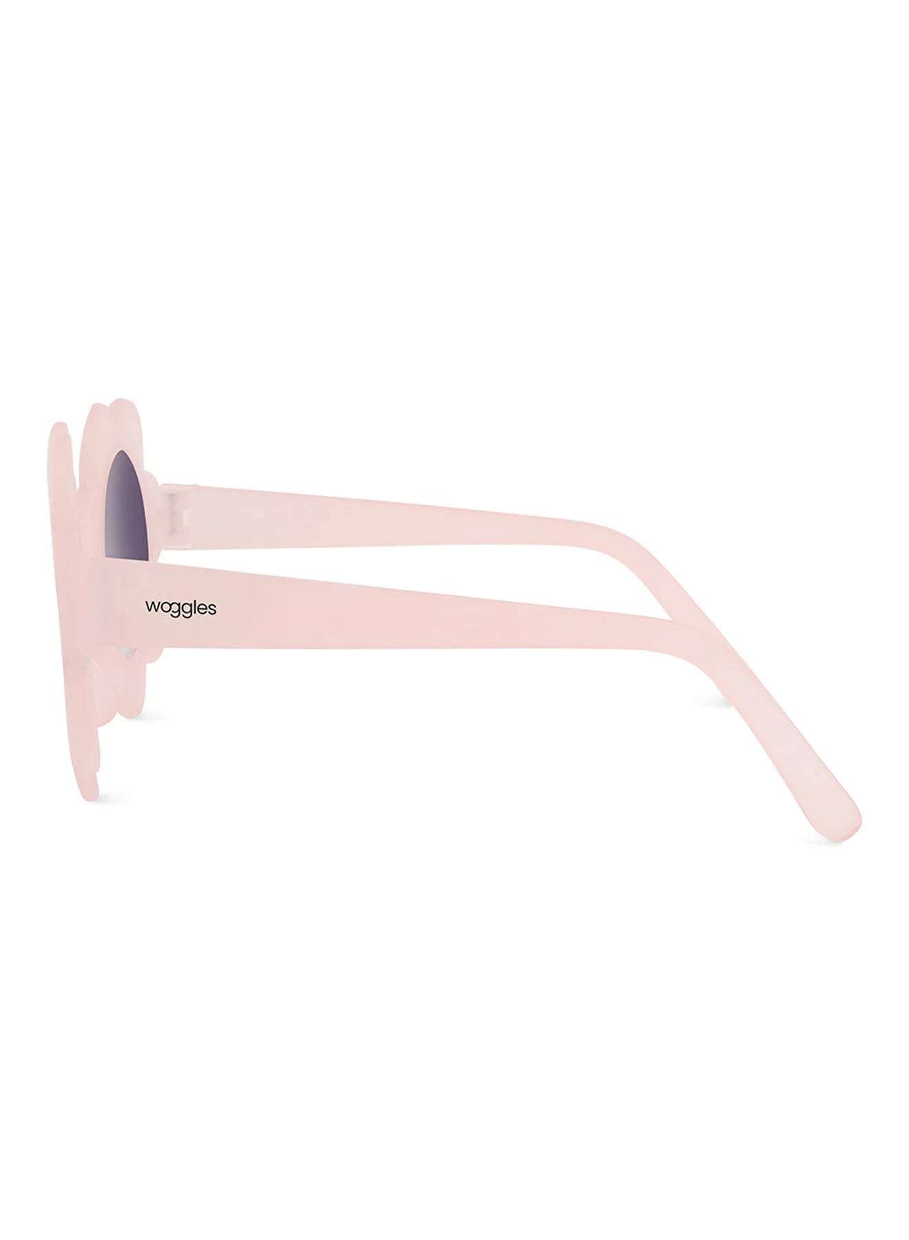Dayflare Light Pink Round Kids Sunglasses - Image 6