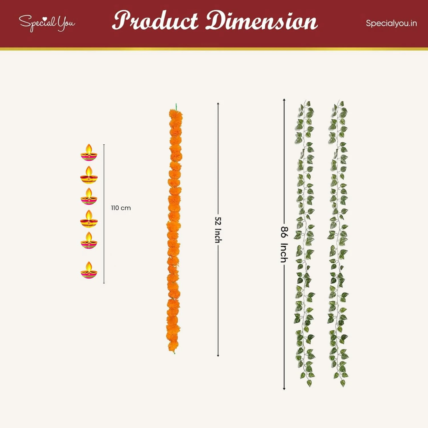 Decorate Diwali with Marigold, vines & Frills - Image 4