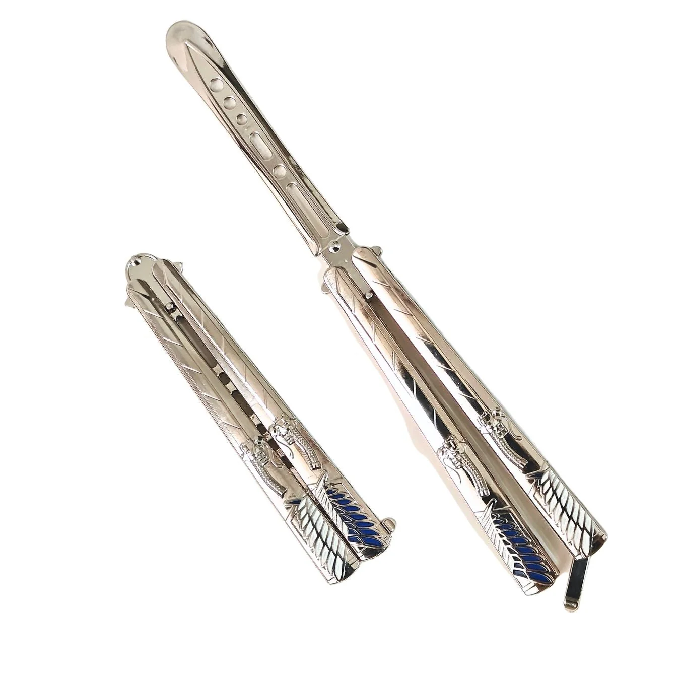 Decorative Anime Butterfly Knife (metal, 18 cm) (select variant from menu) - Image 112