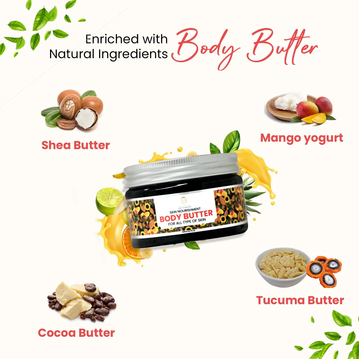 Deep Nourishing Body Butter - 200 gm - Image 3