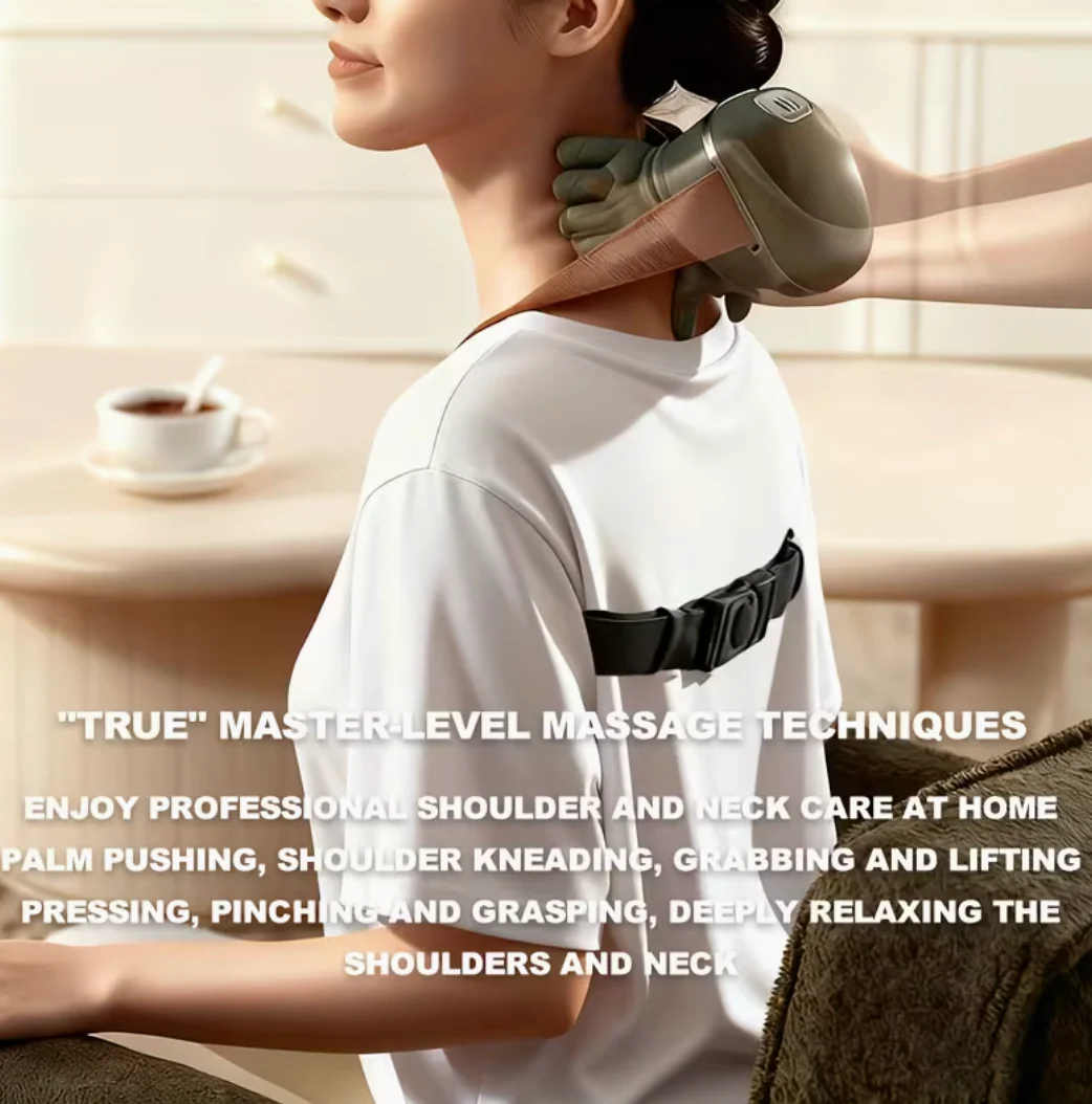 Deep Tissue Back and Neck Heat Massager - Image 4