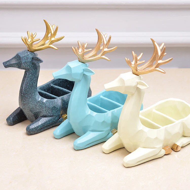 Deer Storage Holder Statue - Image 2