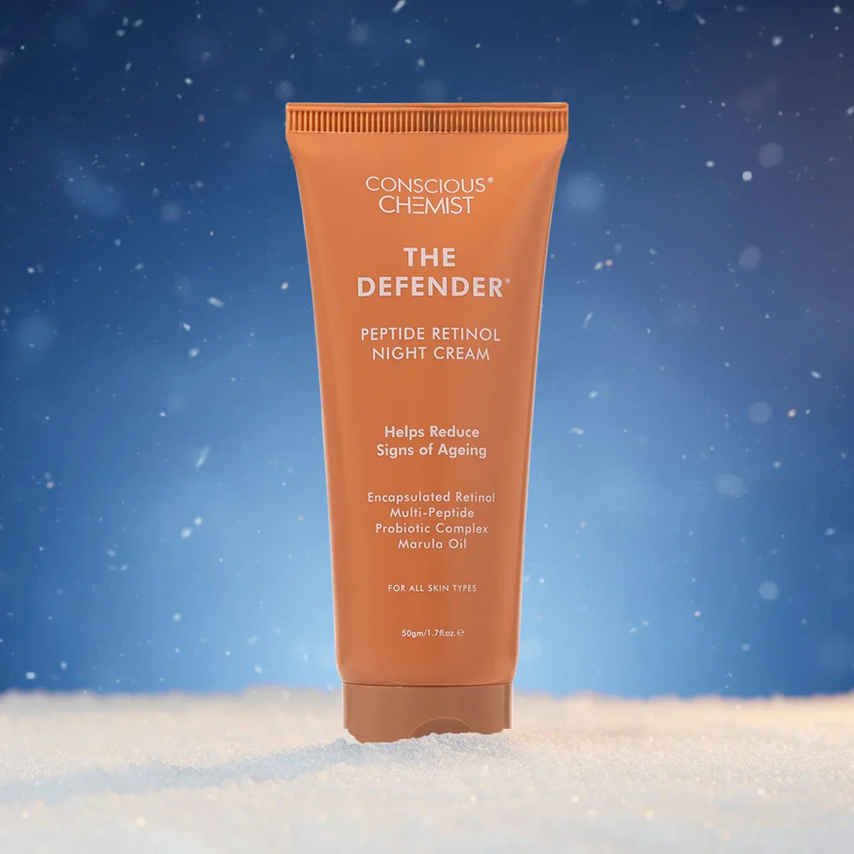Defender Multi Peptide Retinol Night Anti Ageing Cream | 50 gms | CK