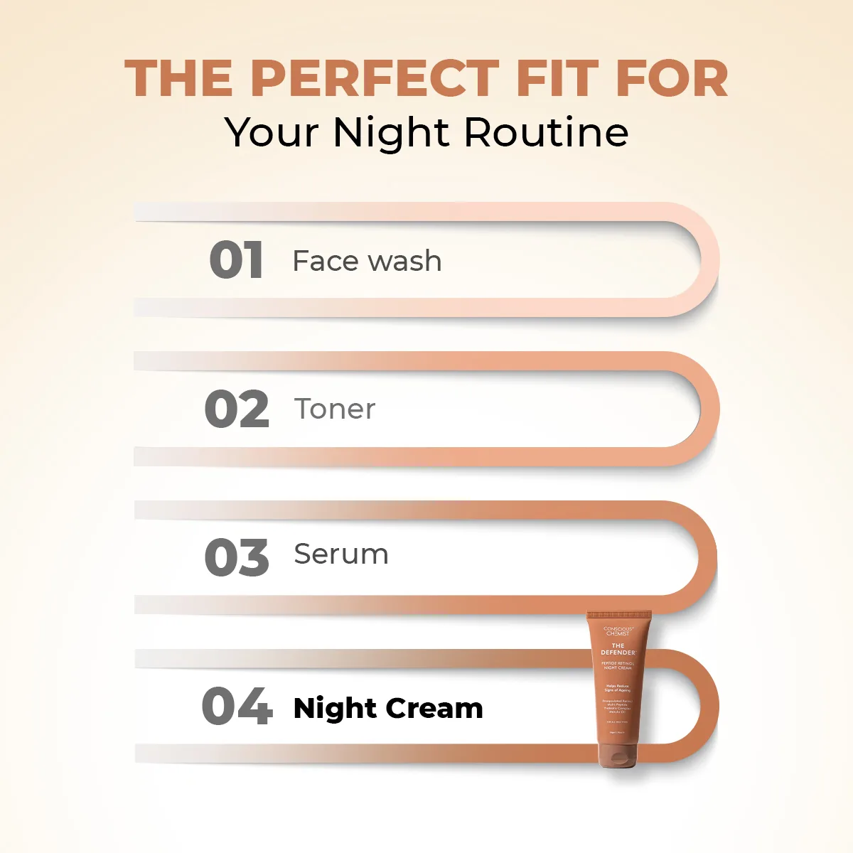 Defender Multi Peptide Retinol Night Anti Ageing Cream | Sale - Image 8