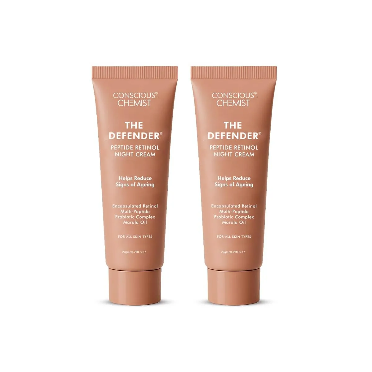Defender Multi Peptide Retinol Night Anti Ageing Cream | Sale - Image 9