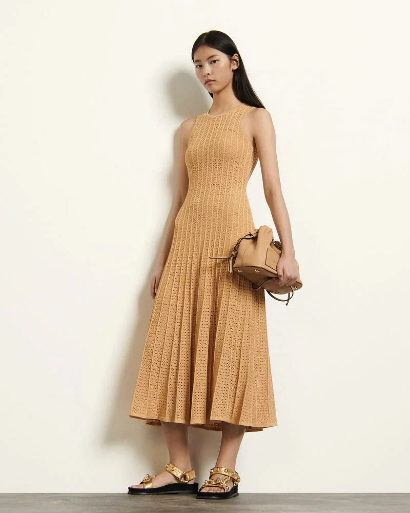 Delaney Sandro Knit Midi Dress - Image 2