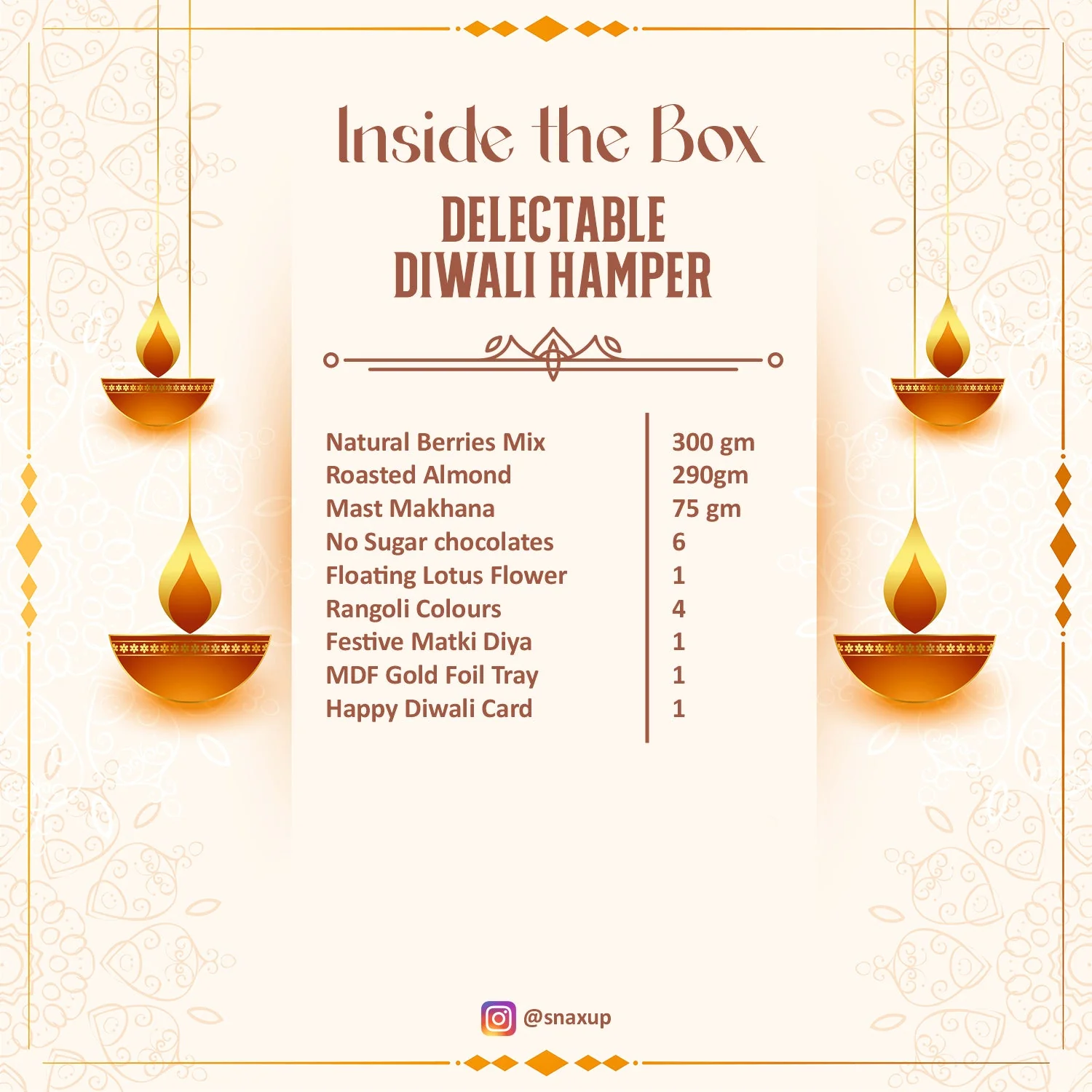 Delectable Diwali Hamper Box - Image 4