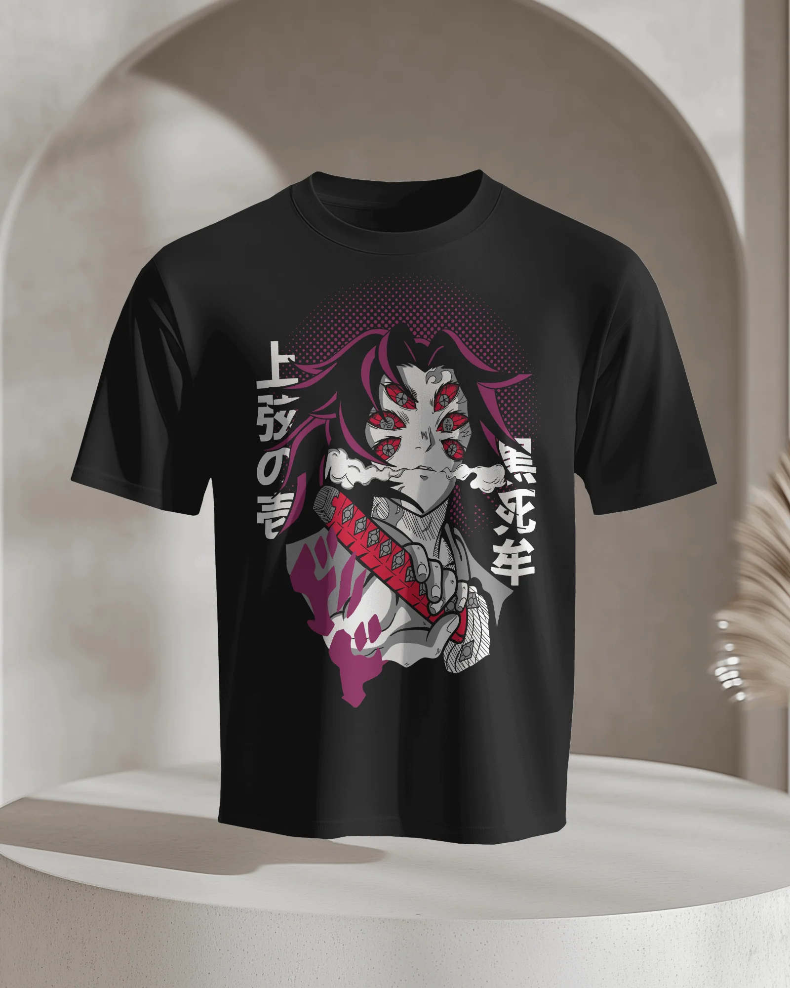 Demon Slayer Kokushibo Upper Rank One T-Shirt - Image 3