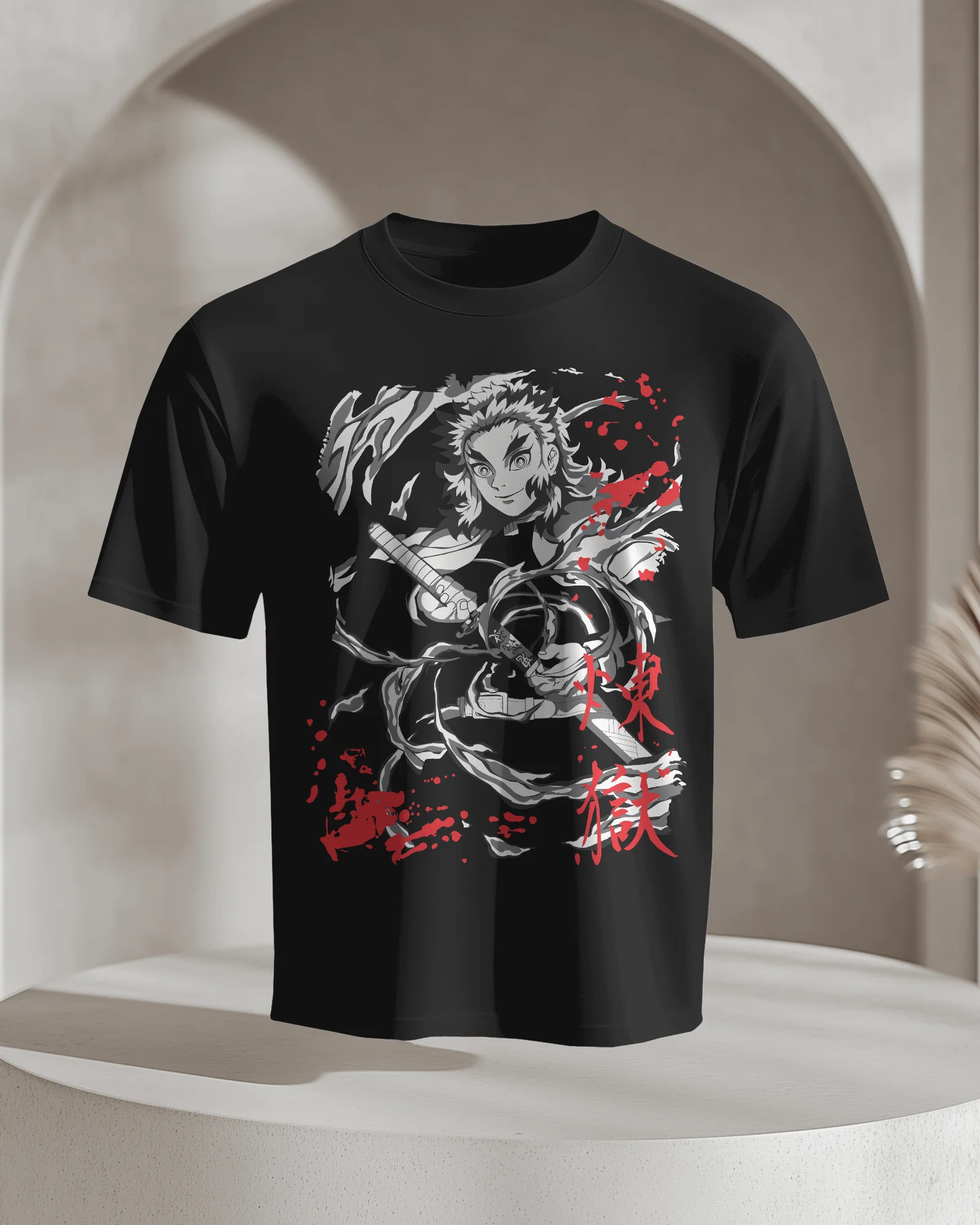 Demon Slayer Kyojuro Rengoku Flame Hashira T-Shirt - Image 3