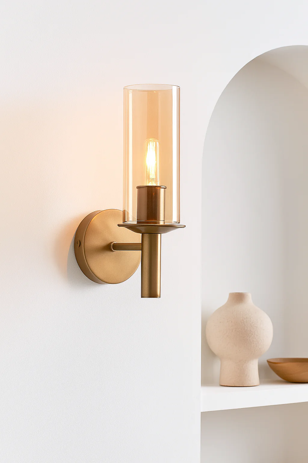 Designer Antique Brass Finish Wall Light - Image 2