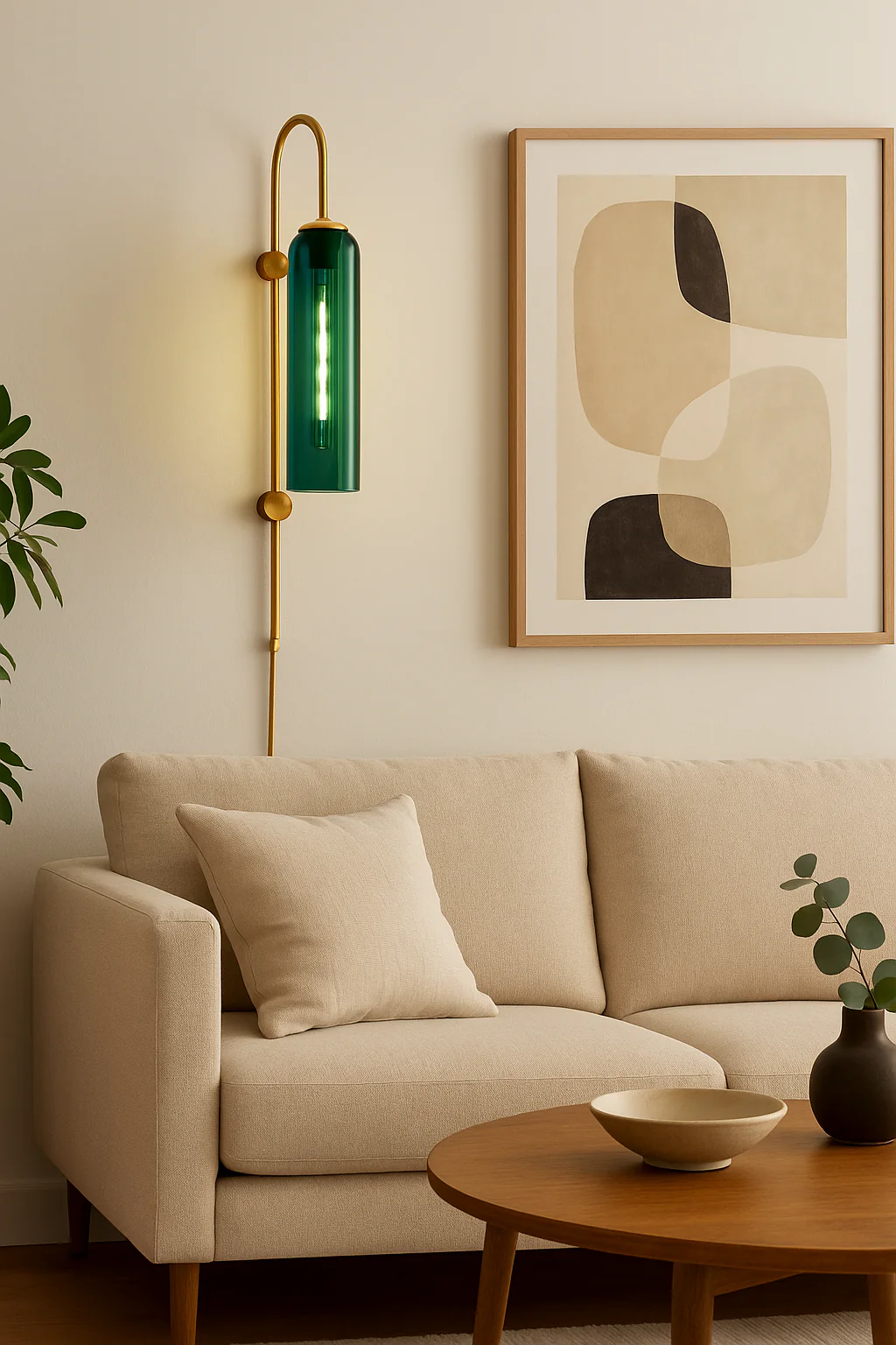 Designer Sunset Glass Wall Light-Amber - Image 10