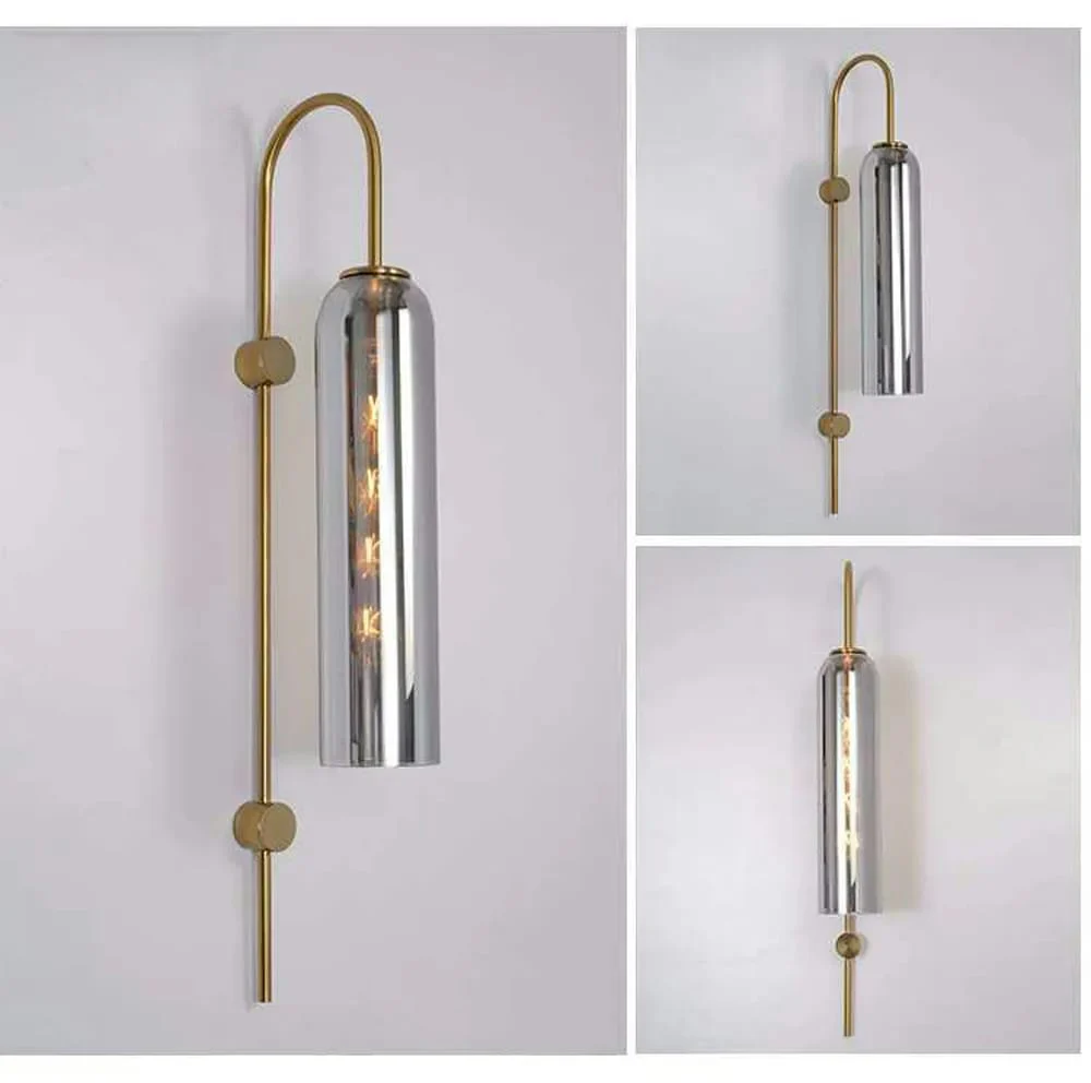 Designer Sunset Glass Wall Light-Amber - Image 15