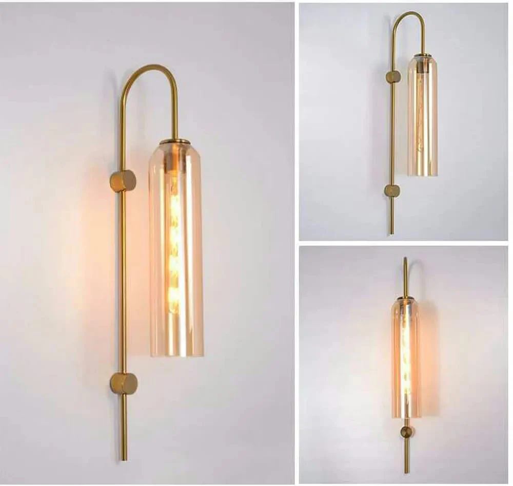 Designer Sunset Glass Wall Light-Amber - Image 4