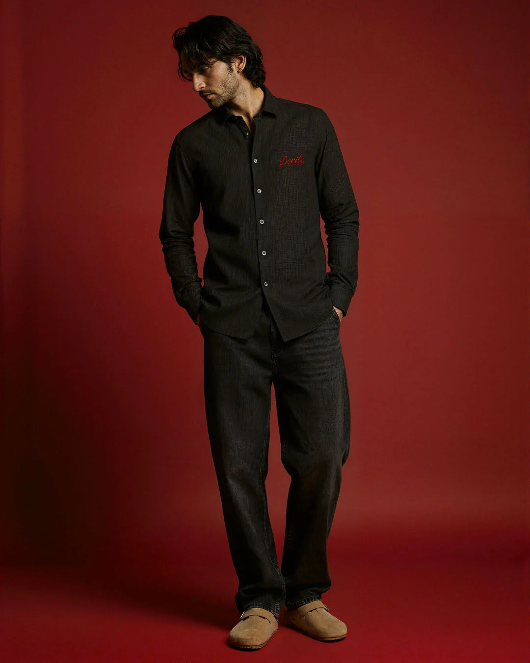 Devils Linen-Blend Shirt - Image 7
