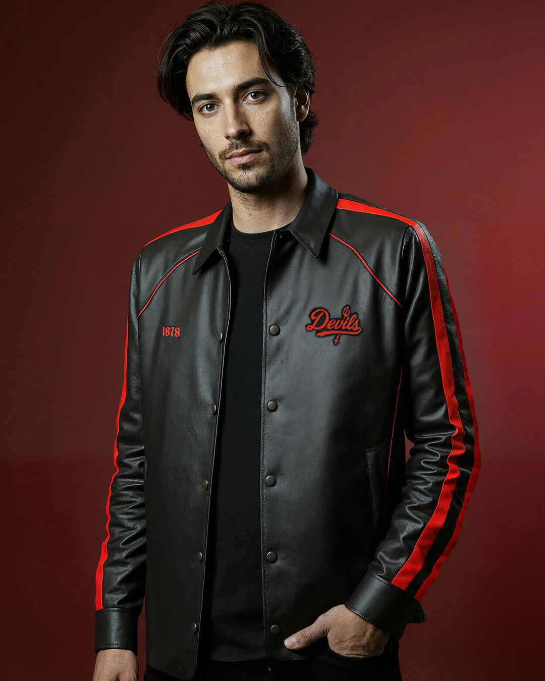 Devils Pure Leather Jacket - Image 8