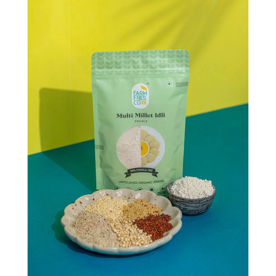 Diabetics Wellness Pack (Foxtail Millet Khichdi | Finger Millet Dosa | Multi Millet Idli) 165G | Pack of 3 - Image 8