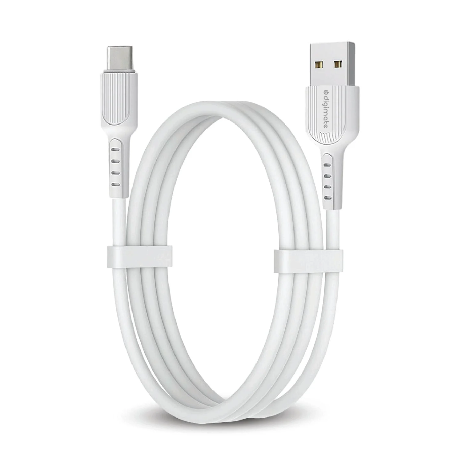 Digimate 15W Single USB Port Charger With Micro USB Cable (DG-ADP-1007, White) - Image 2