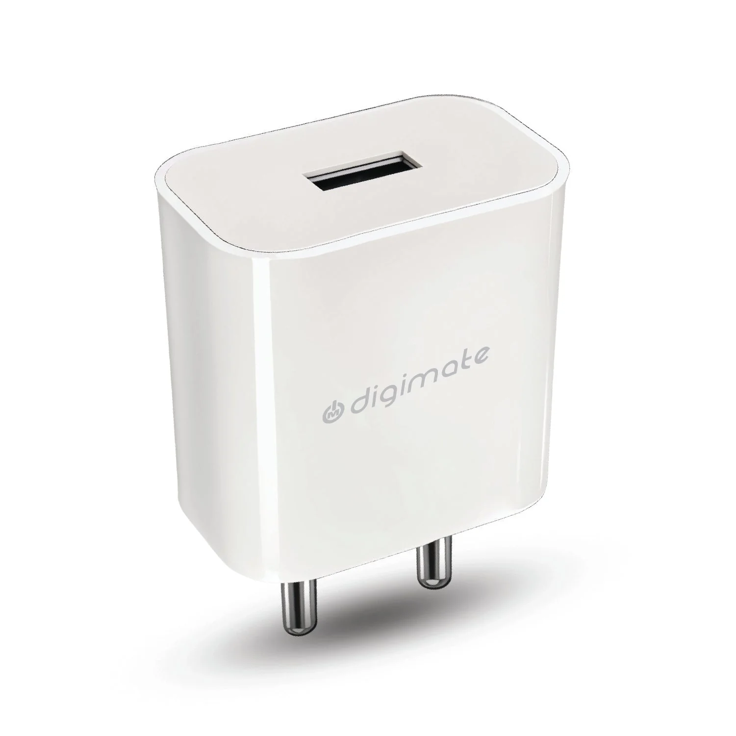 Digimate 15W Single USB Port Charger With V8-Type-C Cable, Fast Charging Universal Compatibility - Image 2