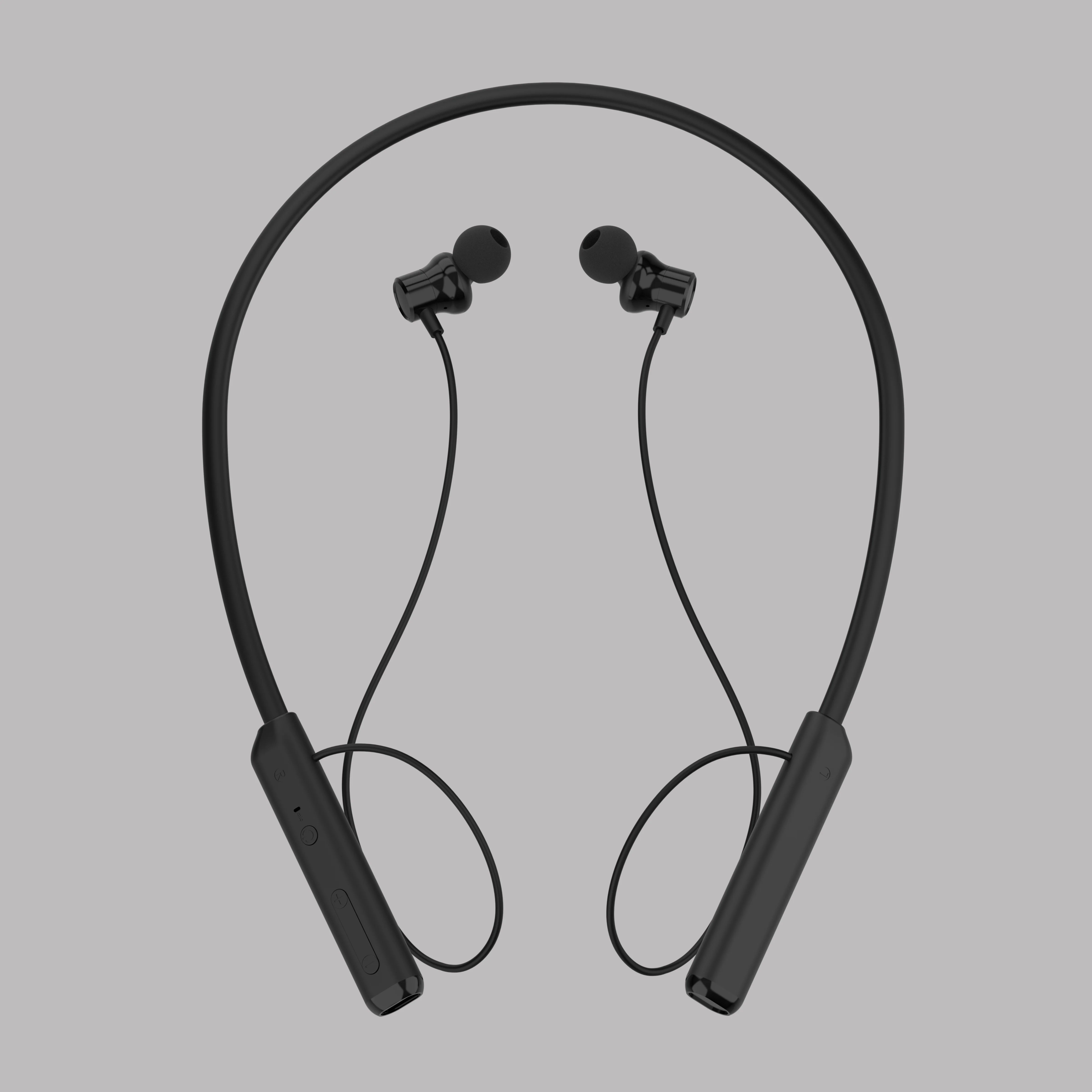 Digimate Fire 2.0 Wireless Neckband with Mic, 30 Hours Playtime, Fast Charging, Hi-Fi Stereo Sound, Bluetooth 5.0, Sweat-Proof (Model DG-NB-1003, Black) - Image 9