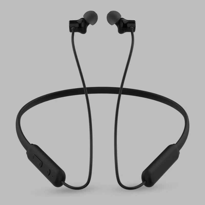 Digimate Gabbar 24Hours Playtime Wireless Bluetooth Neckband, Bluetooth 5.1, Fast Type-C Charging With Mic & Voice Assistant, IPX2 Waterproof (DG-NB-1011, Black) - Image 9