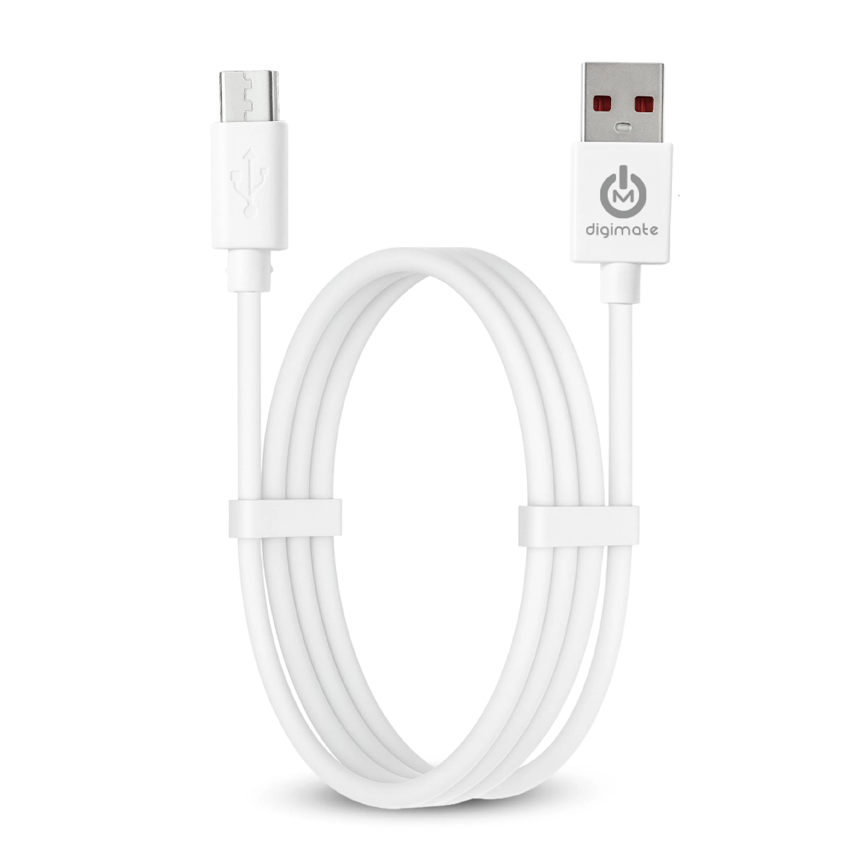 Digimate Raftarr Micro USB Fast Charging Cable, Up to 45W Support, TPE Tangle-Free Design (DG-DC-RAFTAAR-01) - Image 2