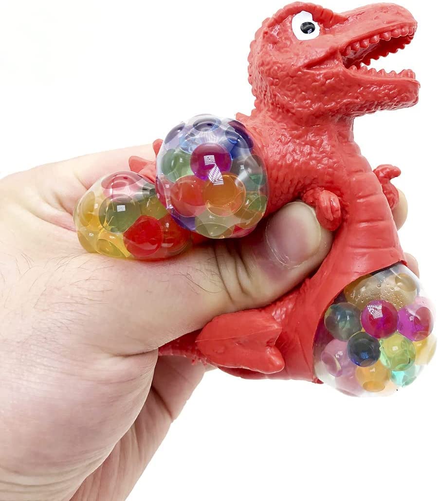 Dino Squeeze: Dinosaur Stress Relief Mesh Ball for Kids - Image 6