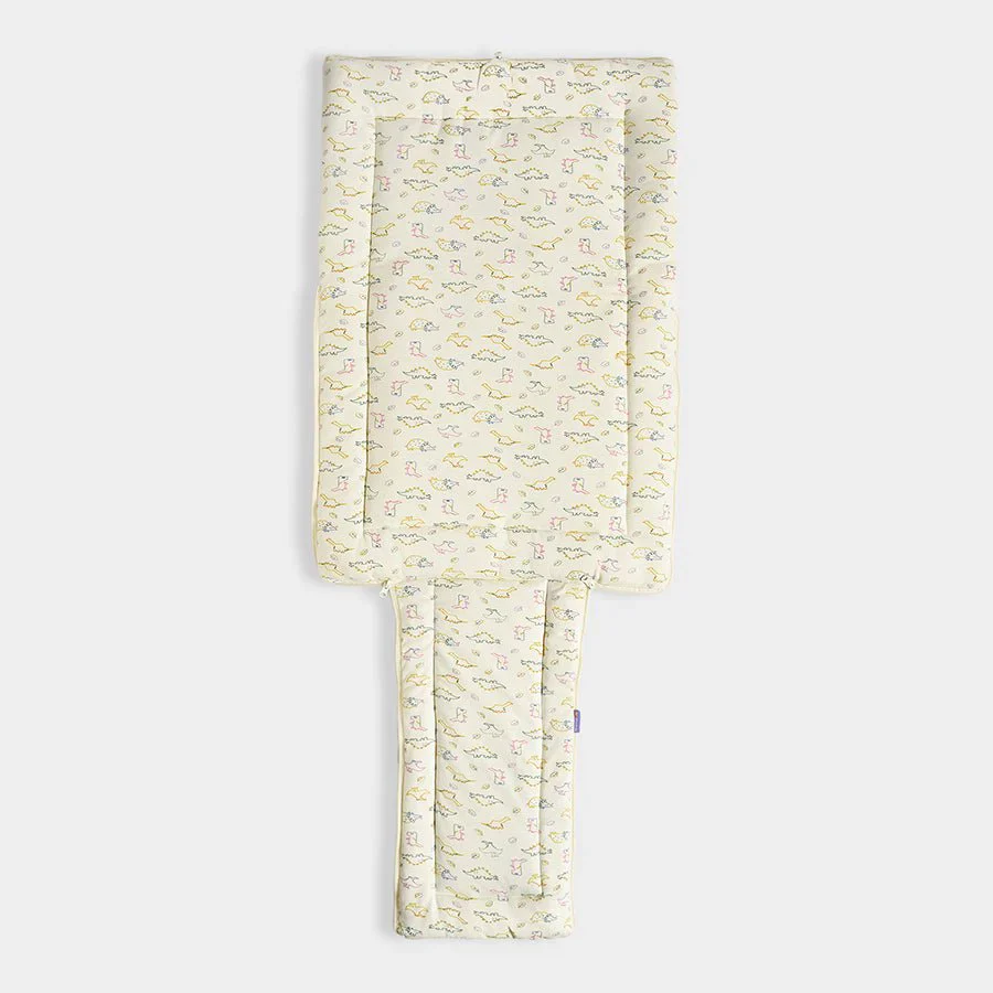 Dinomite Dino Printed Cream Baby Nest Bag - Image 7