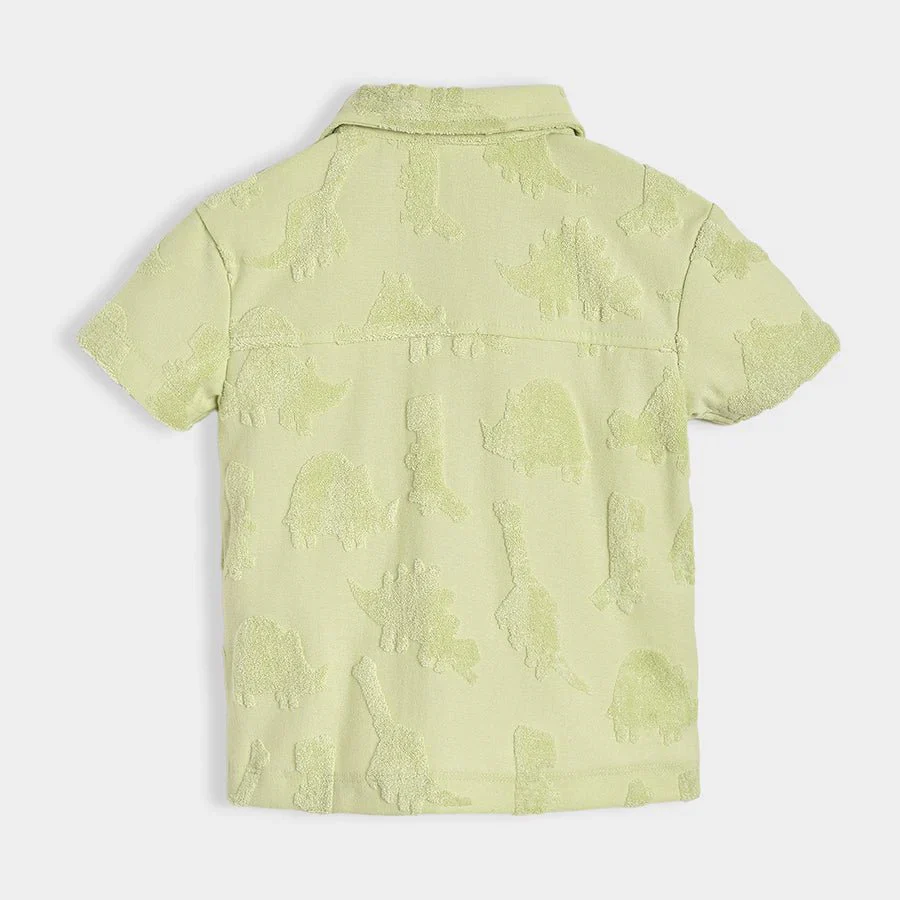 Dinomite Seafoam Green Shirt & Shorts Set - Image 5