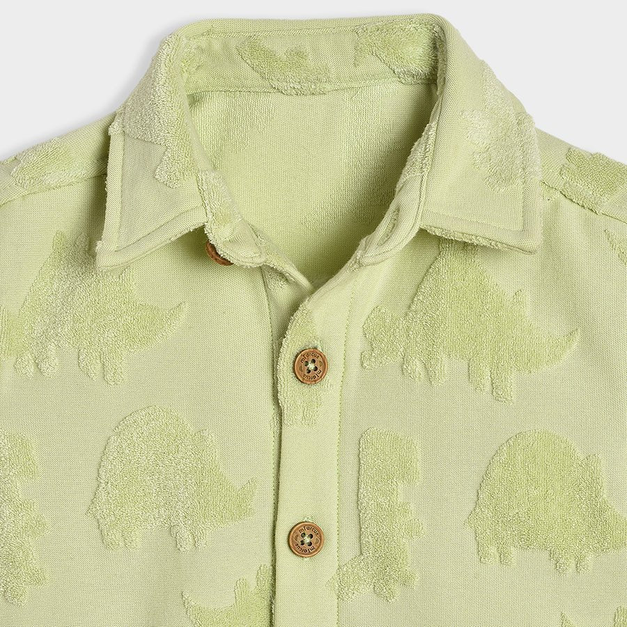Dinomite Seafoam Green Shirt & Shorts Set - Image 6