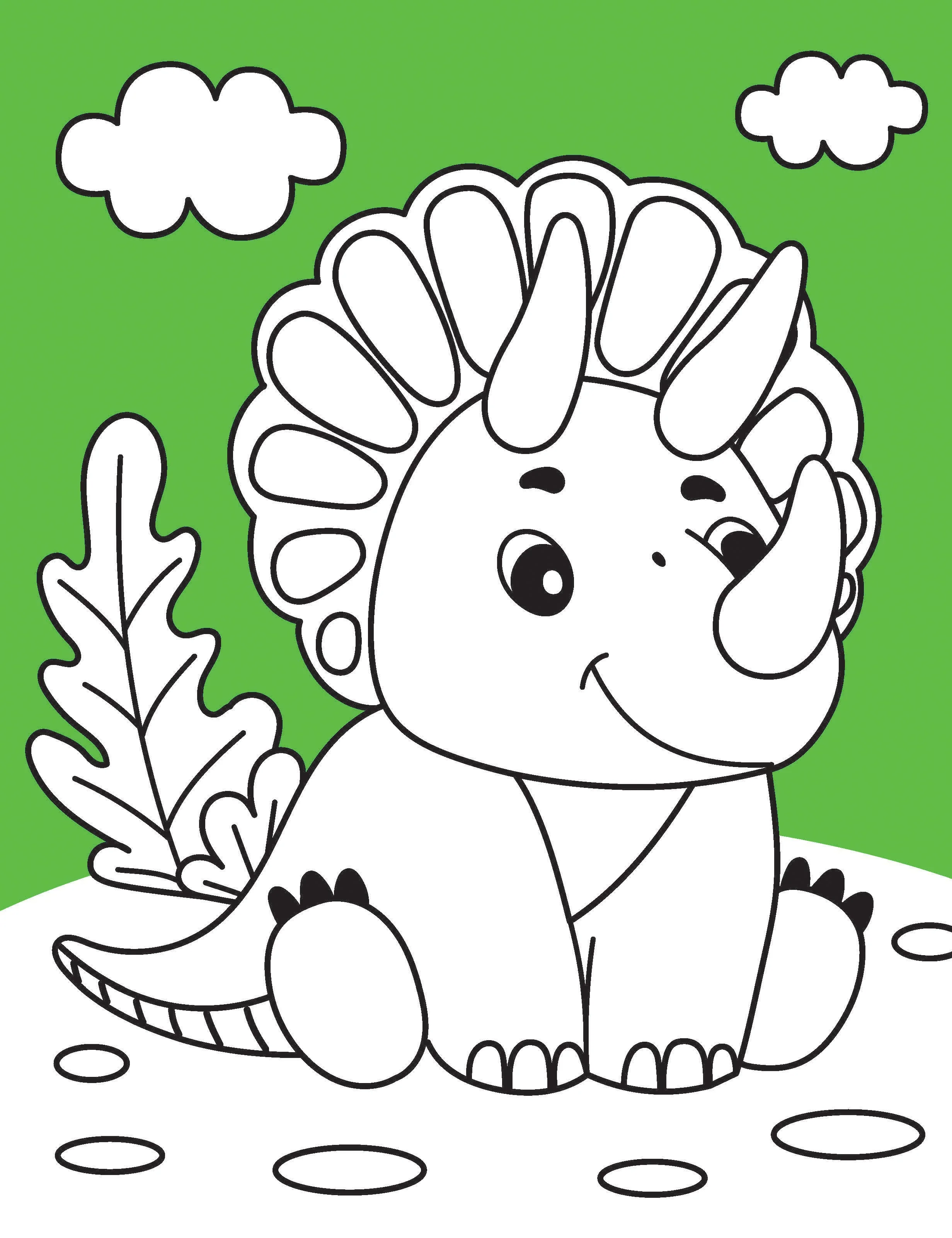 Dinosaur Neon Colour and Sticker Dots Book  Over 500 Stickers - Image 8