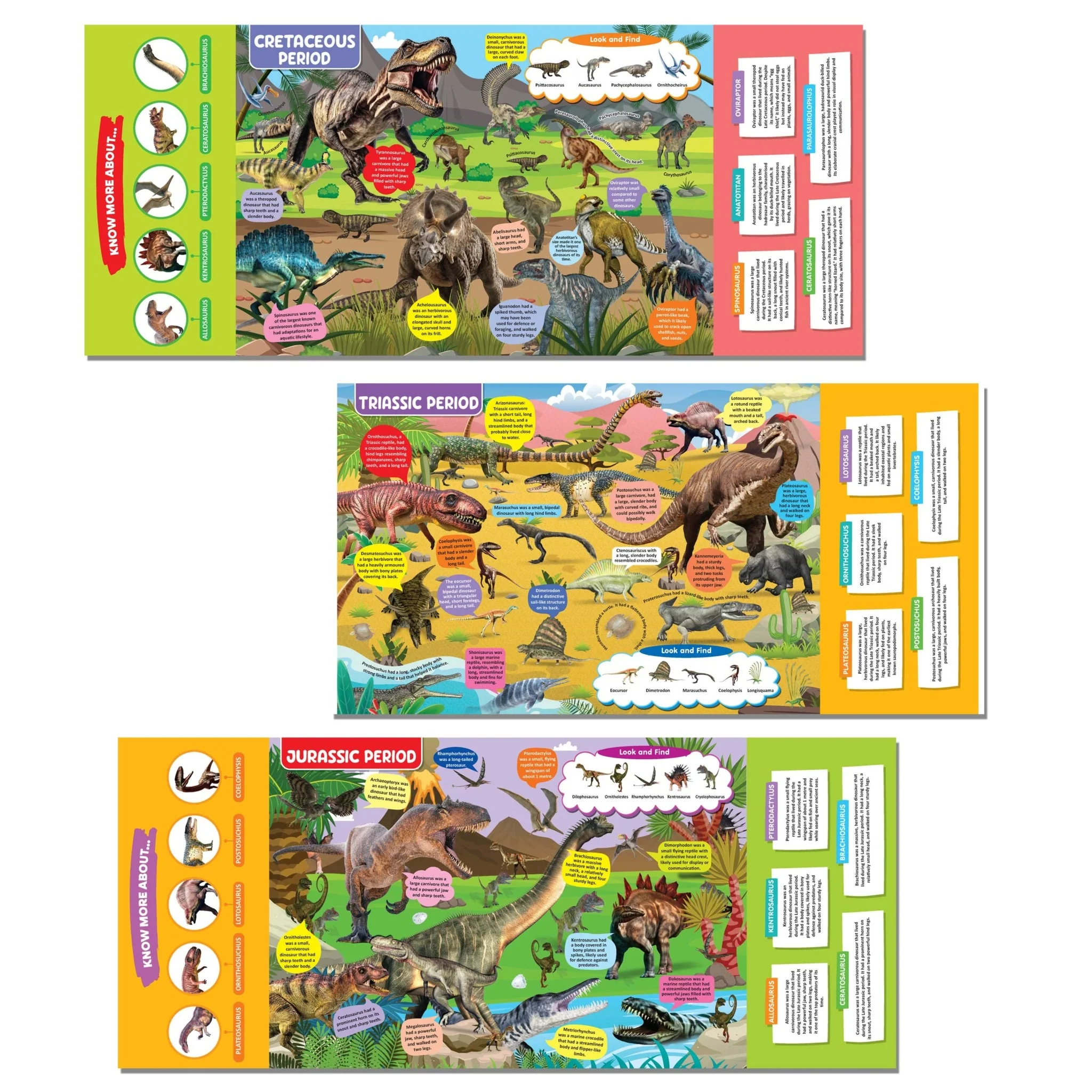 Dinosaur World Discovering Delights Flap Book for Kids Age 4 - 10 years - Image 5
