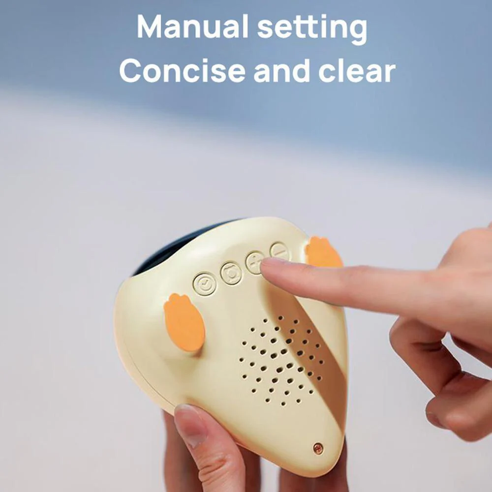 DinoWake: Cute Dinosaur Digital Alarm Clock with Dual Alarms, Adjustable Volume & Snooze Function - Image 3