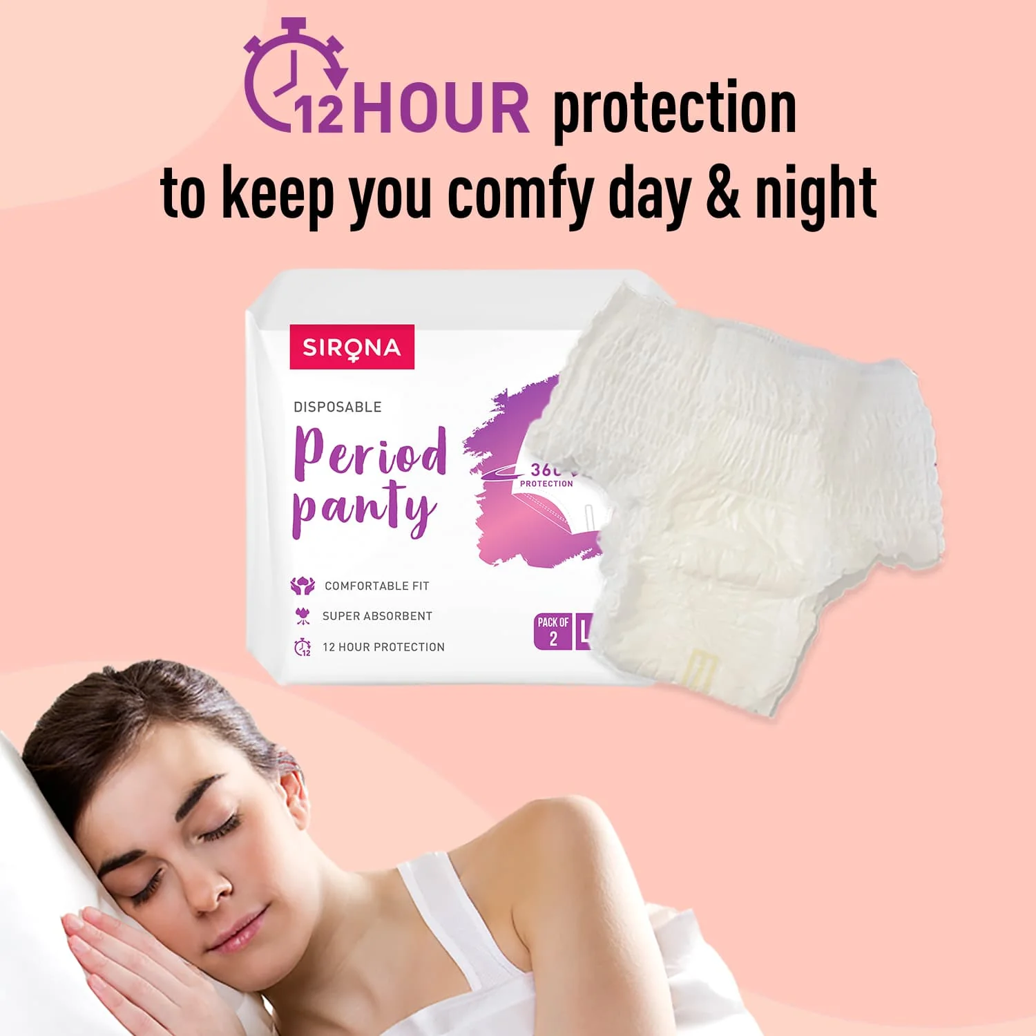 Disposable Period Panty L-XL (Pack of 2) - Image 6