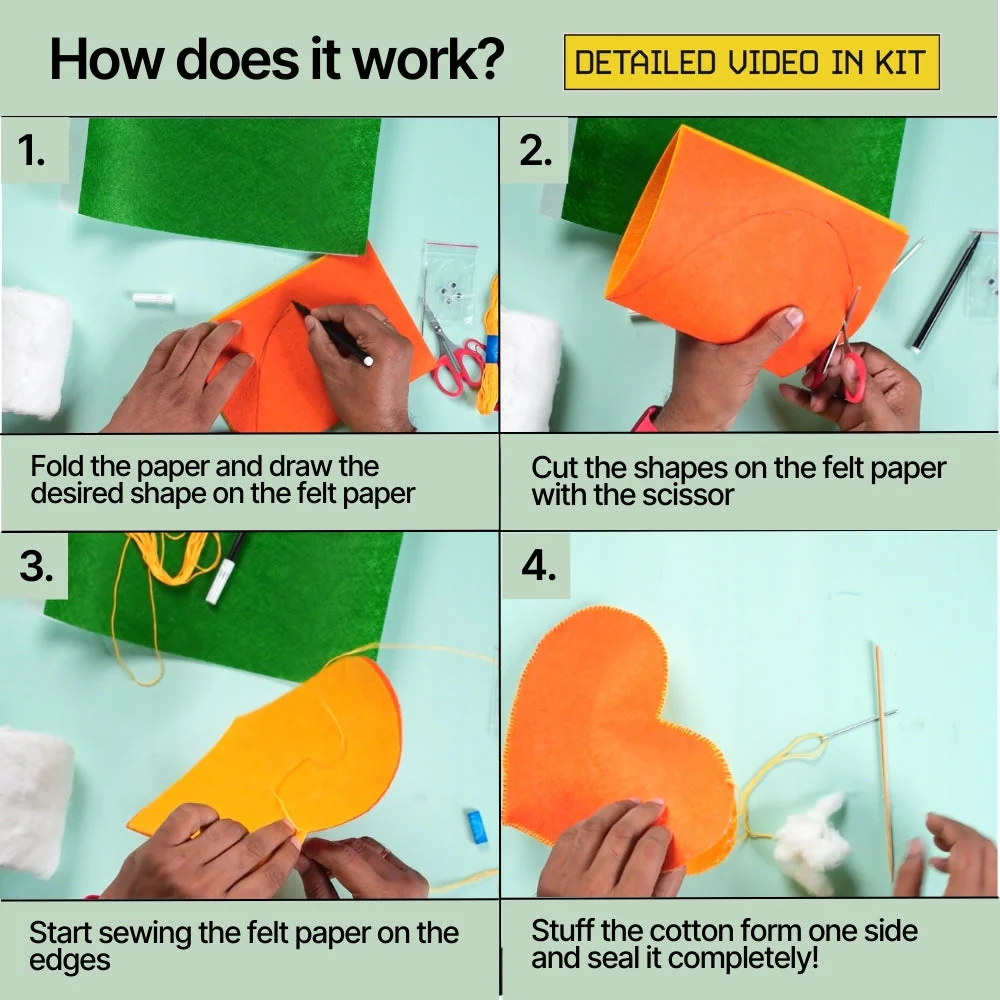 DIY Felt Plushie Kit - Image 4