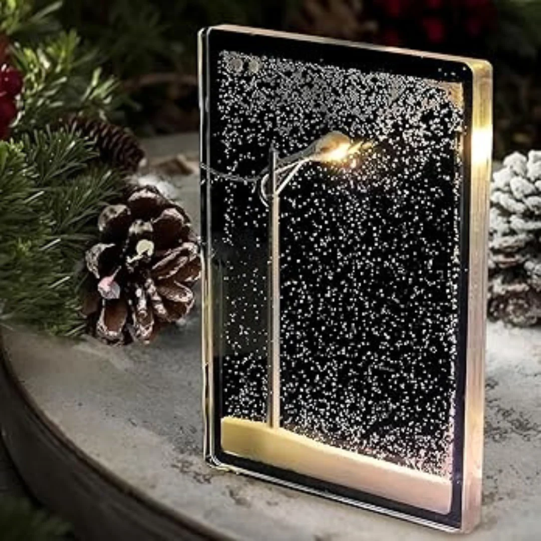 DIY Snowy Street LED Lamp - Image 3