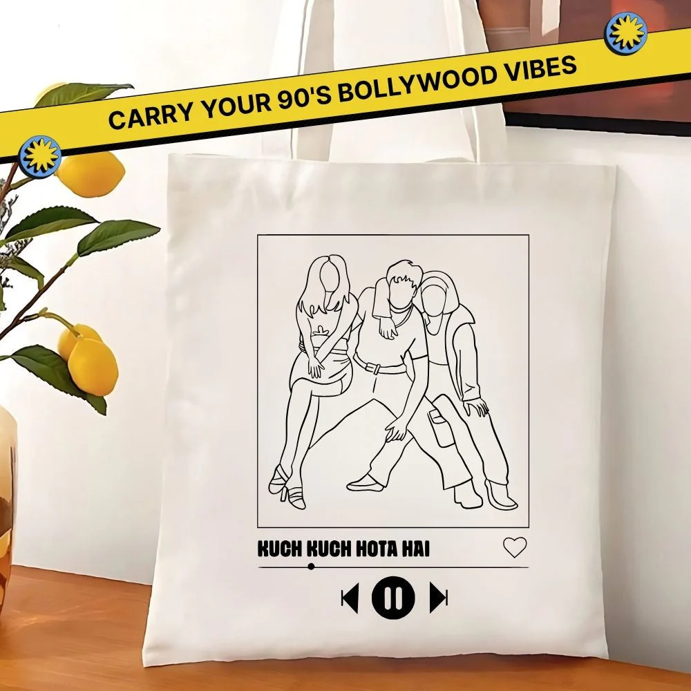 DIY Tote Bag Painting Kit - Kuch Kuch Hota Hai - Image 5
